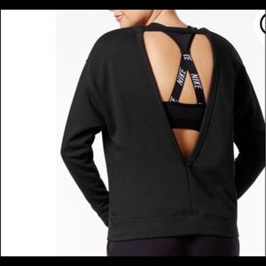 Nike Women's Versa Open-Back Pullover Top, Size Small